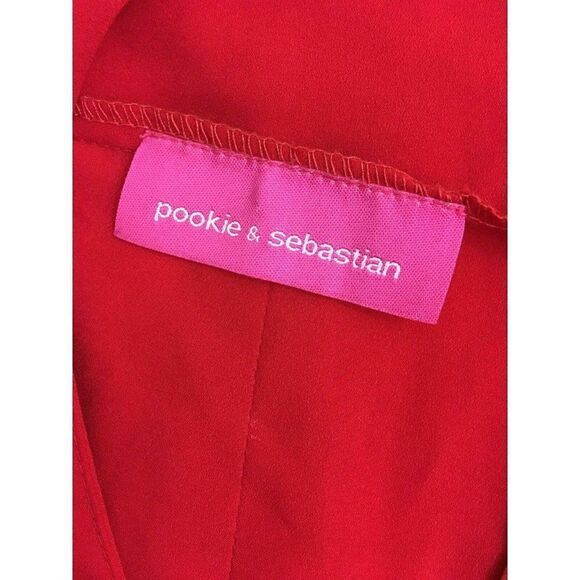 Pookie & Sebastian V Neck Long Sleeve top - Picture 5 of 7